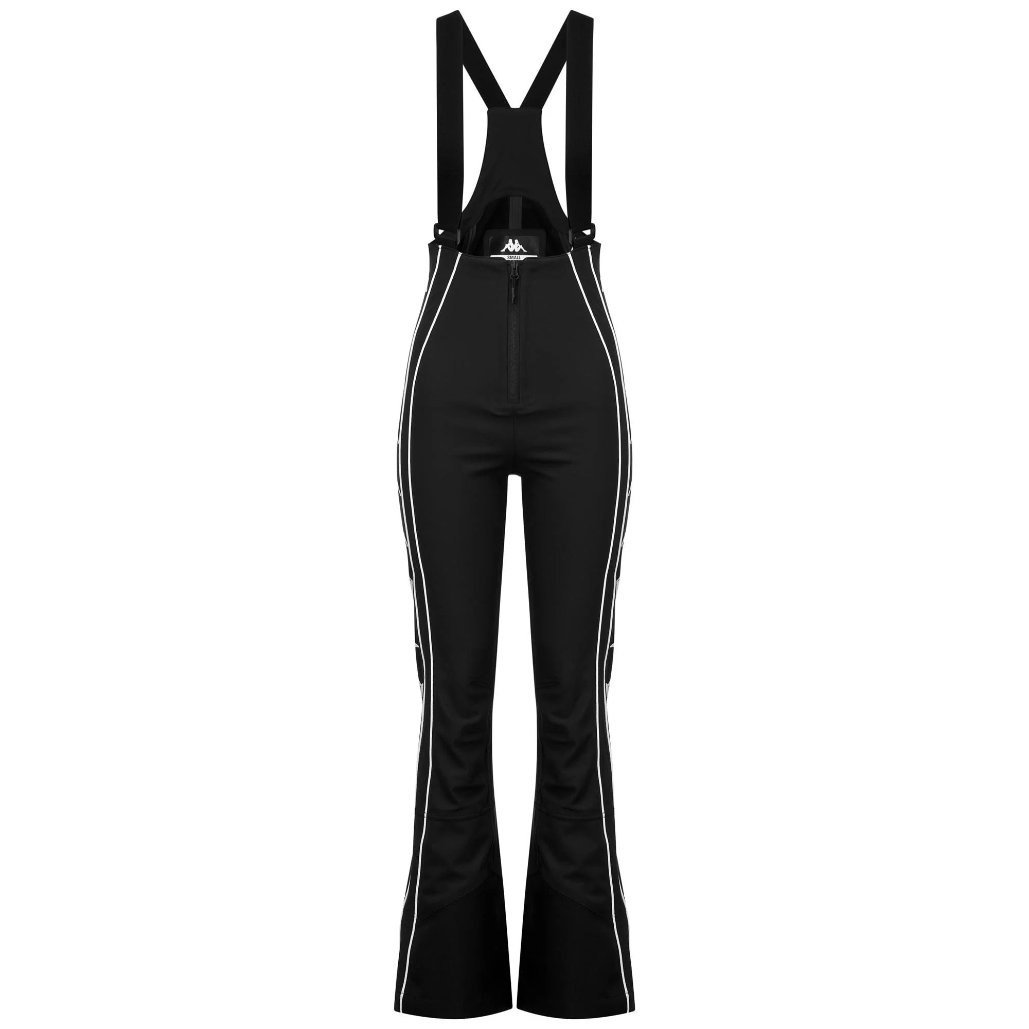 Kappa - Pantaloni Donna Nero - 6Cento 685 222 Banda