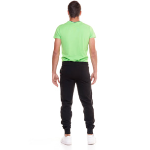 Pantalone da uomo logo piccolo Basic