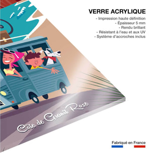 Tableau road trip à perros guirec Tableau plexiglas