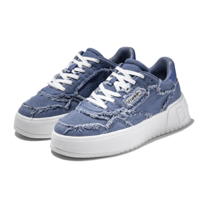 Zapatillas Casual Mujer Court Frayed Denim D.Franklin