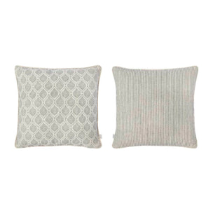 Lot de 2 housses de coussin en coton ASTRA 50x50 cm . Plusieurs colours disponibles.