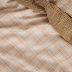Housse de couette imprimée en percale de coton, CADENCE