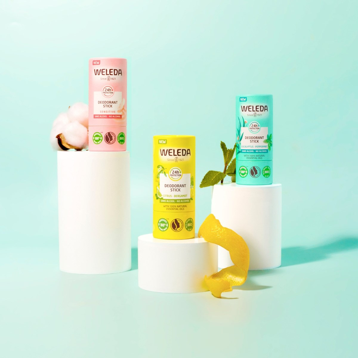 WELEDA - Deodorant stick Citrus Bergamot