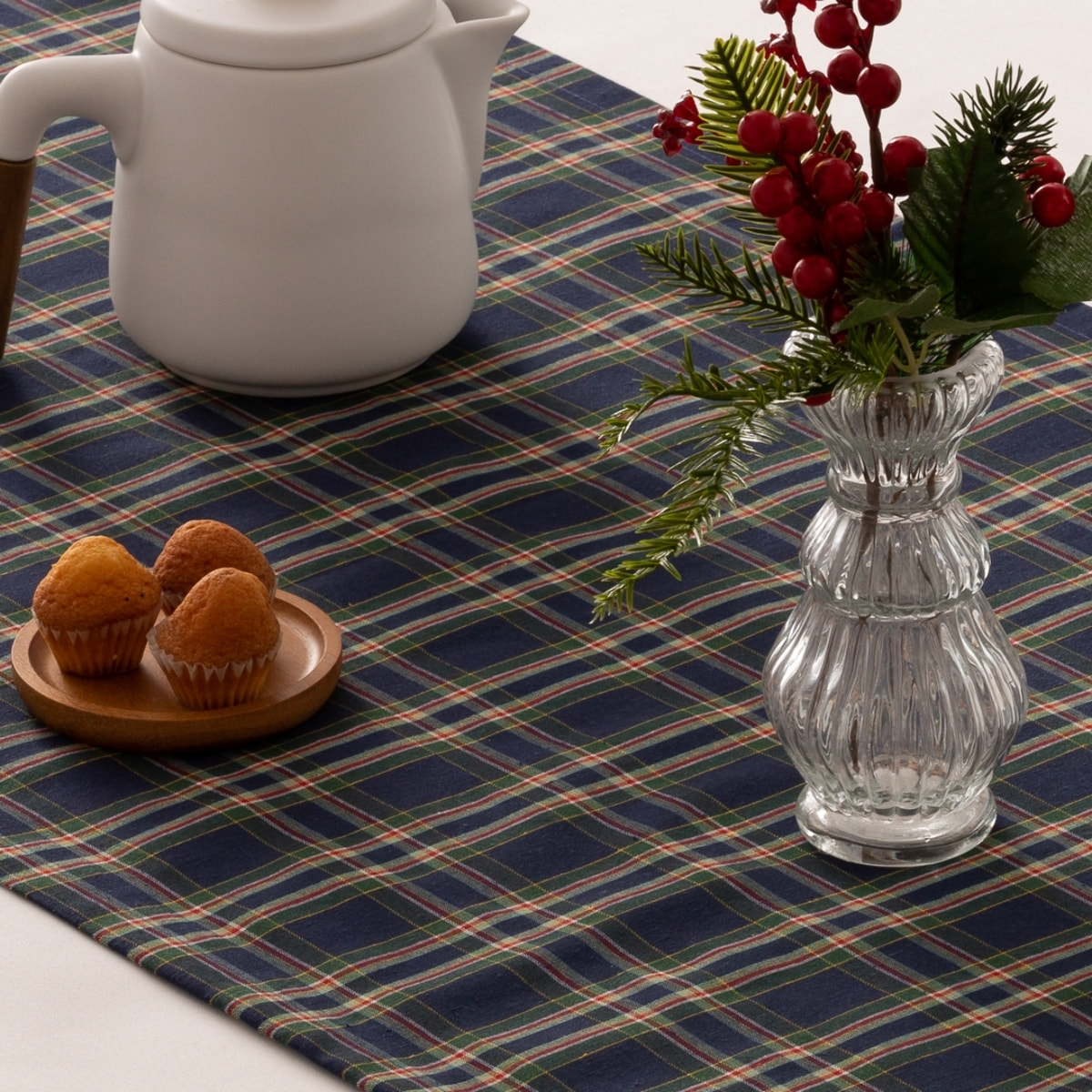 Camino de mesa NAIBI AZUL