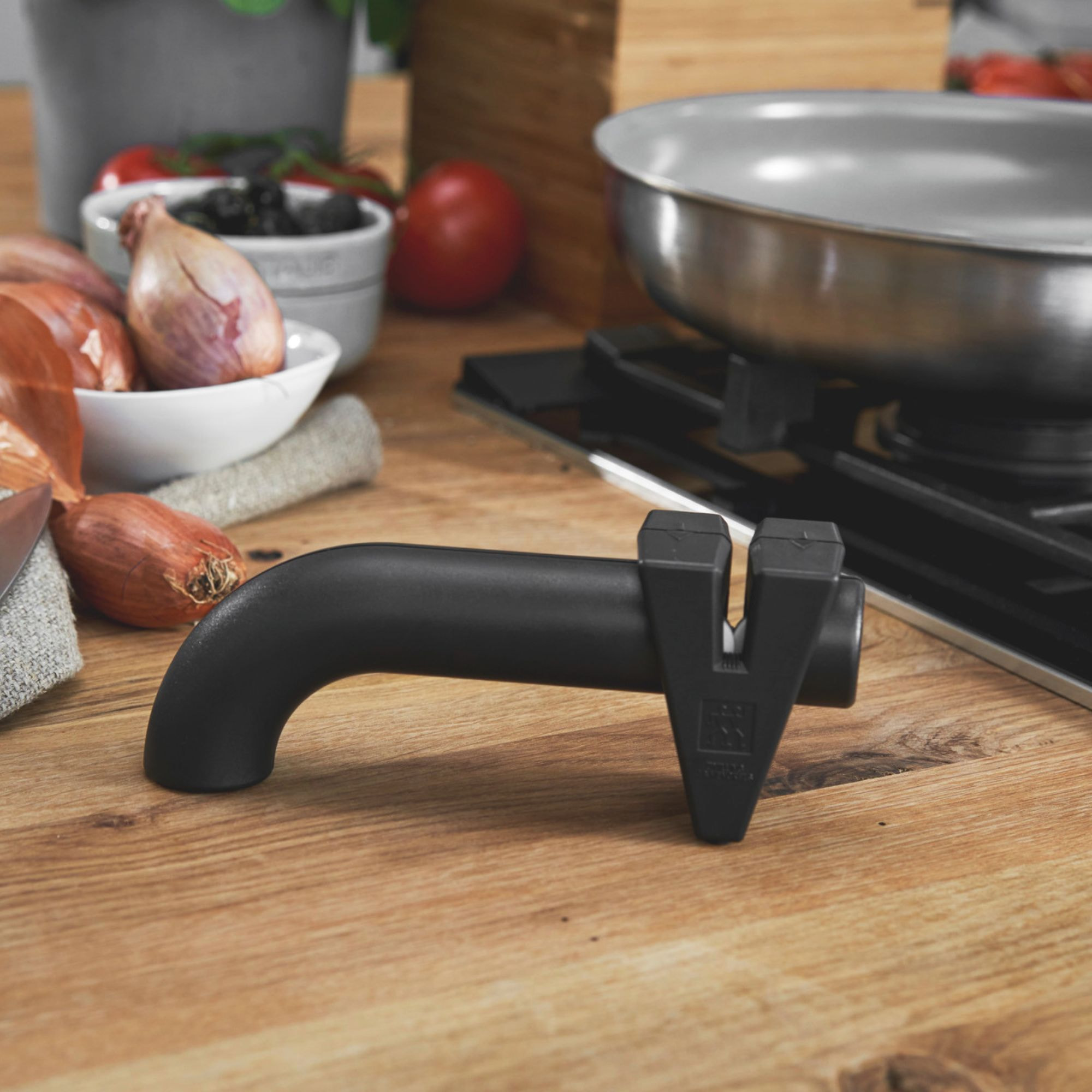 Aiguiseur Noir mat, ABS