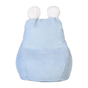 FAUTEUIL POIRE ENFANT BLEU TED