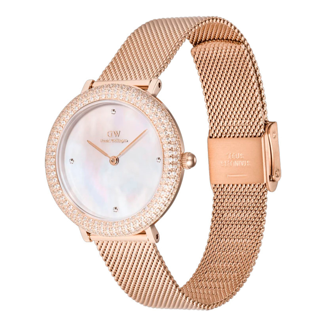 Reloj Daniel Wellington DW00100823 Mujer Analogico Cuarzo con Correa de Acero inoxidable