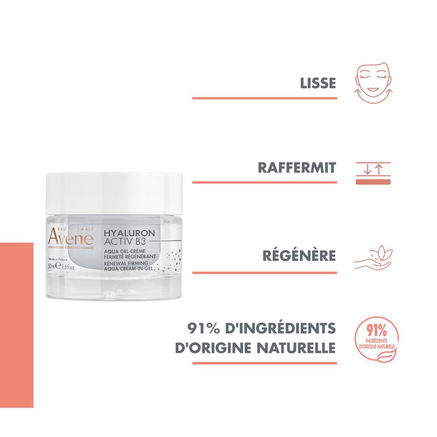 Hyaluron Active B3 - Aqua Gel-Crème Régénération Cellulaire