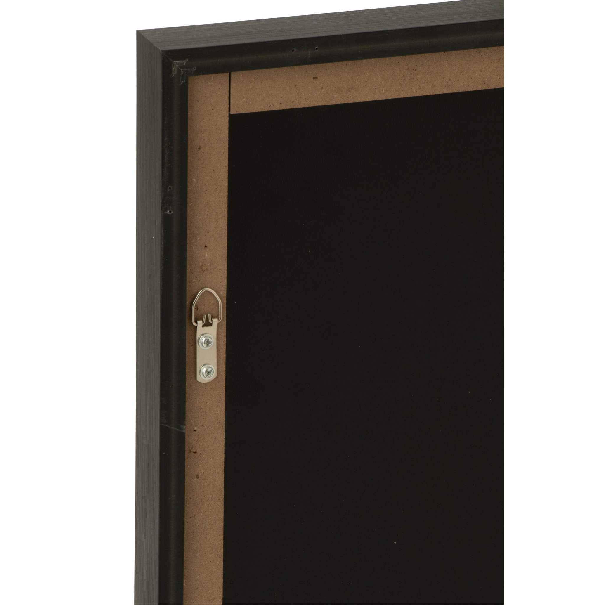 J-Line tableaux stiletto - MDF - rouge/noir - assortiment de 2