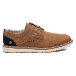 Zapato blucher/derby camel