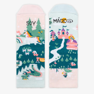 Calcetines Mini "Soy mágic@" talla 27-30
