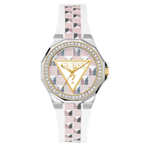 Reloj Guess GW0834L1 Mujer Analogico Cuarzo con Correa de Cuero