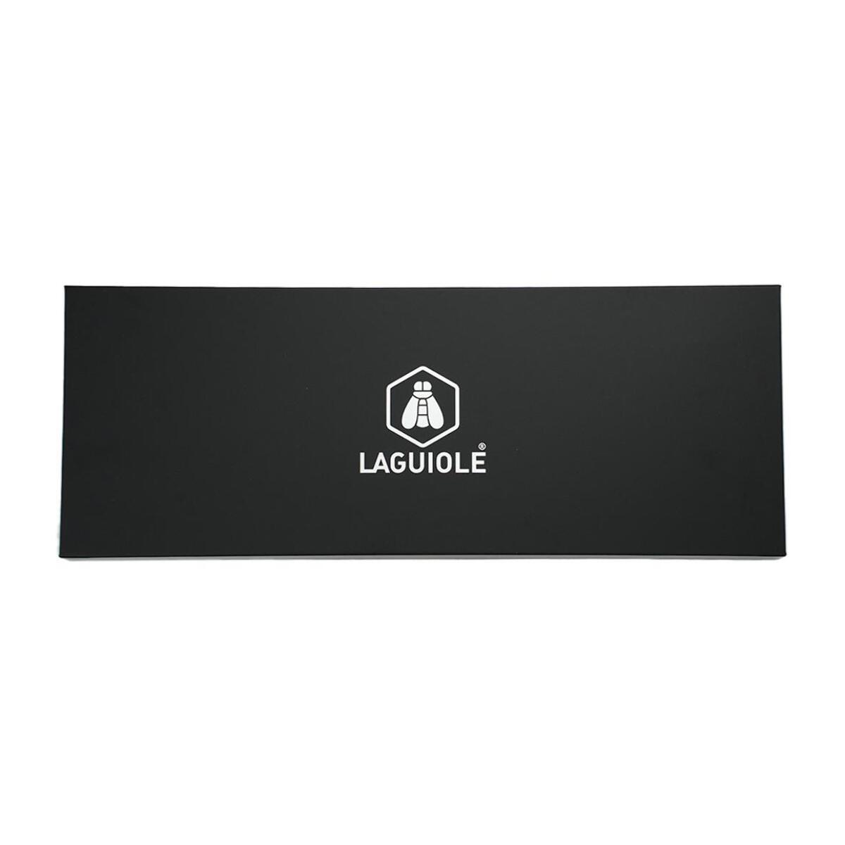 Couteau santoku noir damas   avec étui - "Core"