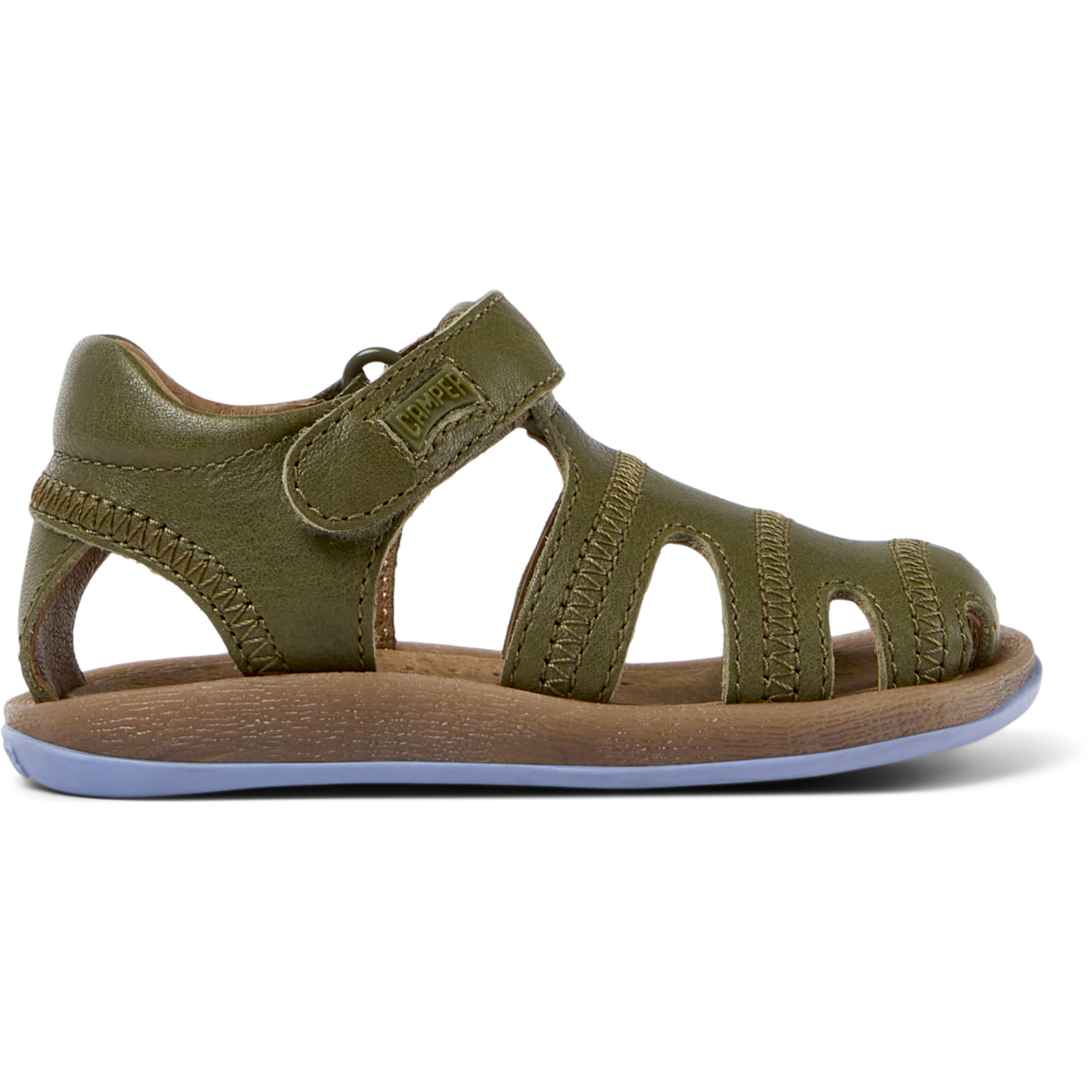 Sandalias - CAMPER Bicho - Verde - Cuero liso