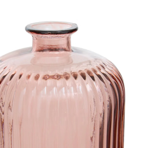 Vase Luz rose H23cm