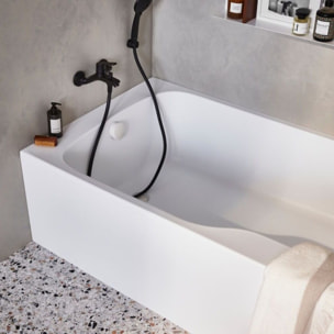 Baignoire bain douche Malice antidérapante + pare bain