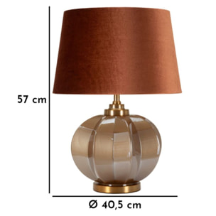 LAMPADA DA TAVOLO PRAGA -A- CM Ø 40,5X57