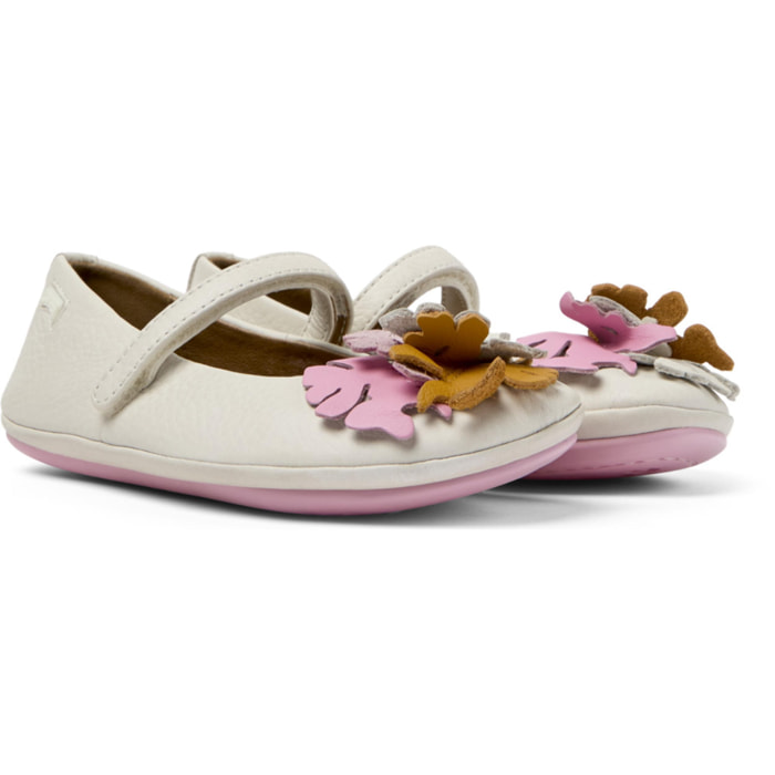 CAMPER Twins - Ballerine Bambina Bianco