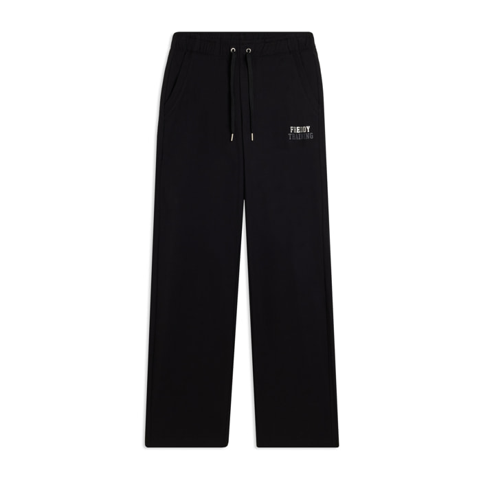 Pantaloni Sportivi Regular in Heavy Jersey Elasticizzato