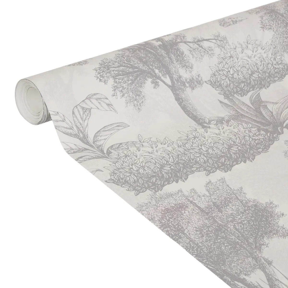 Papier peint intissé pré-encollé Melina 53x1000cm gris
