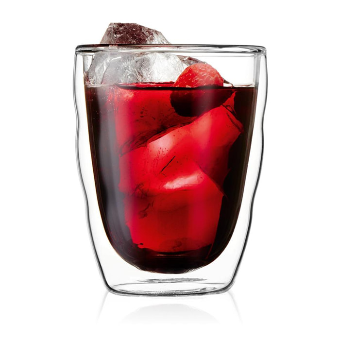 PILATUS: Set 2 verres, double paroi, 0.35 l 0.35 L