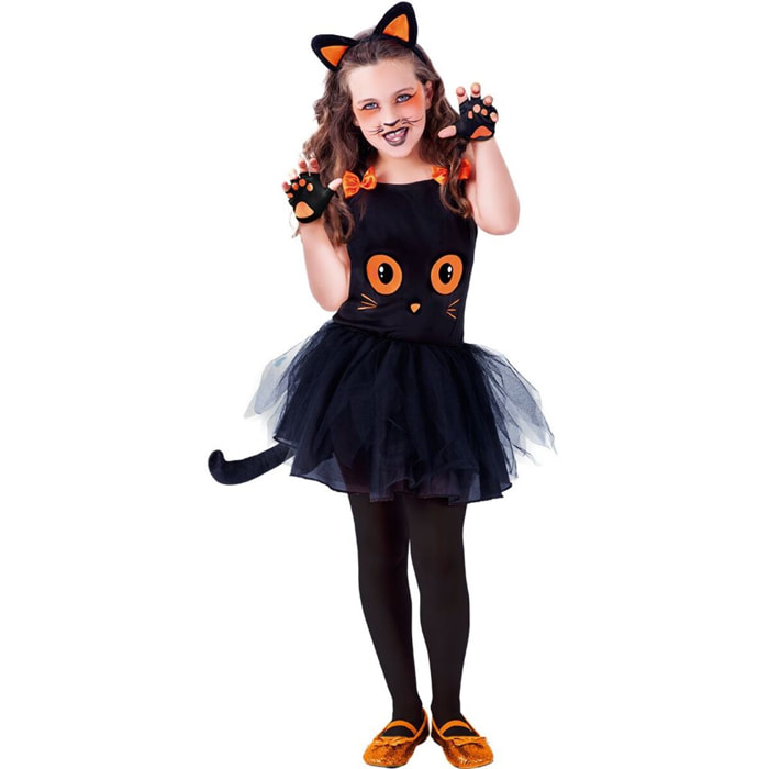DISFRAZ GATITA NEGRA TUTUWEEN INF