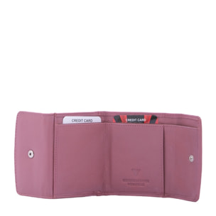 Portafoglio donna in ecopelle - Modello False - Casual - 9.0 x 7.5 x 2.0 cm