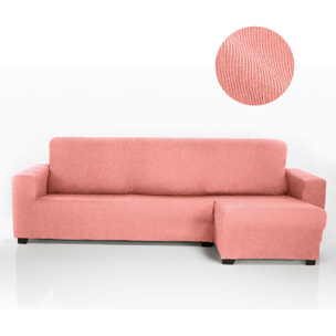 Funda ELÁSTICA para Chaise Longue deracha (visto de frente) brazo largo modelo MARCELA