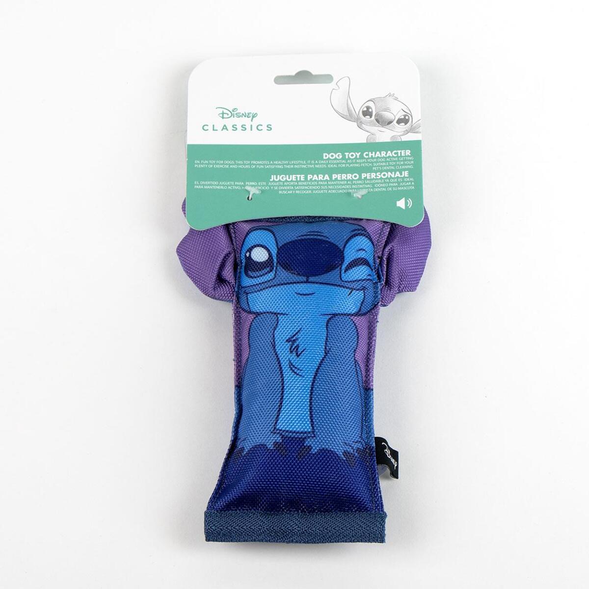 Juguete acolchado para perros diseño stitch