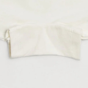 Confezione da 2 pantaloni culottes bianchi in cotone per bambine