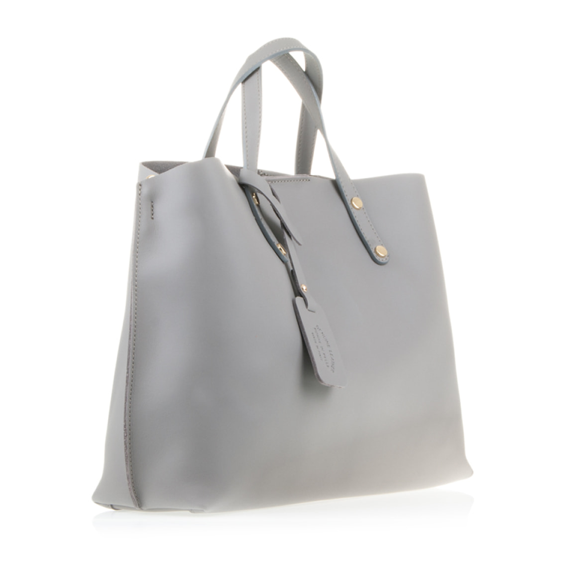 Campalto Bolso tote Mujer.Piel auténtica Tamponato