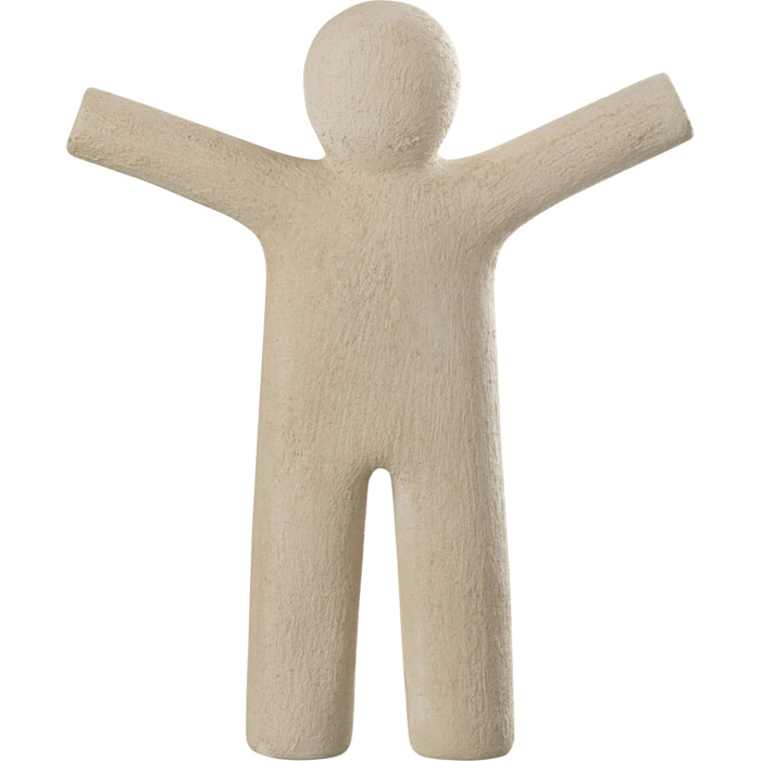 J-Line figurine P'tit Maurice - polyrésine - beige - large