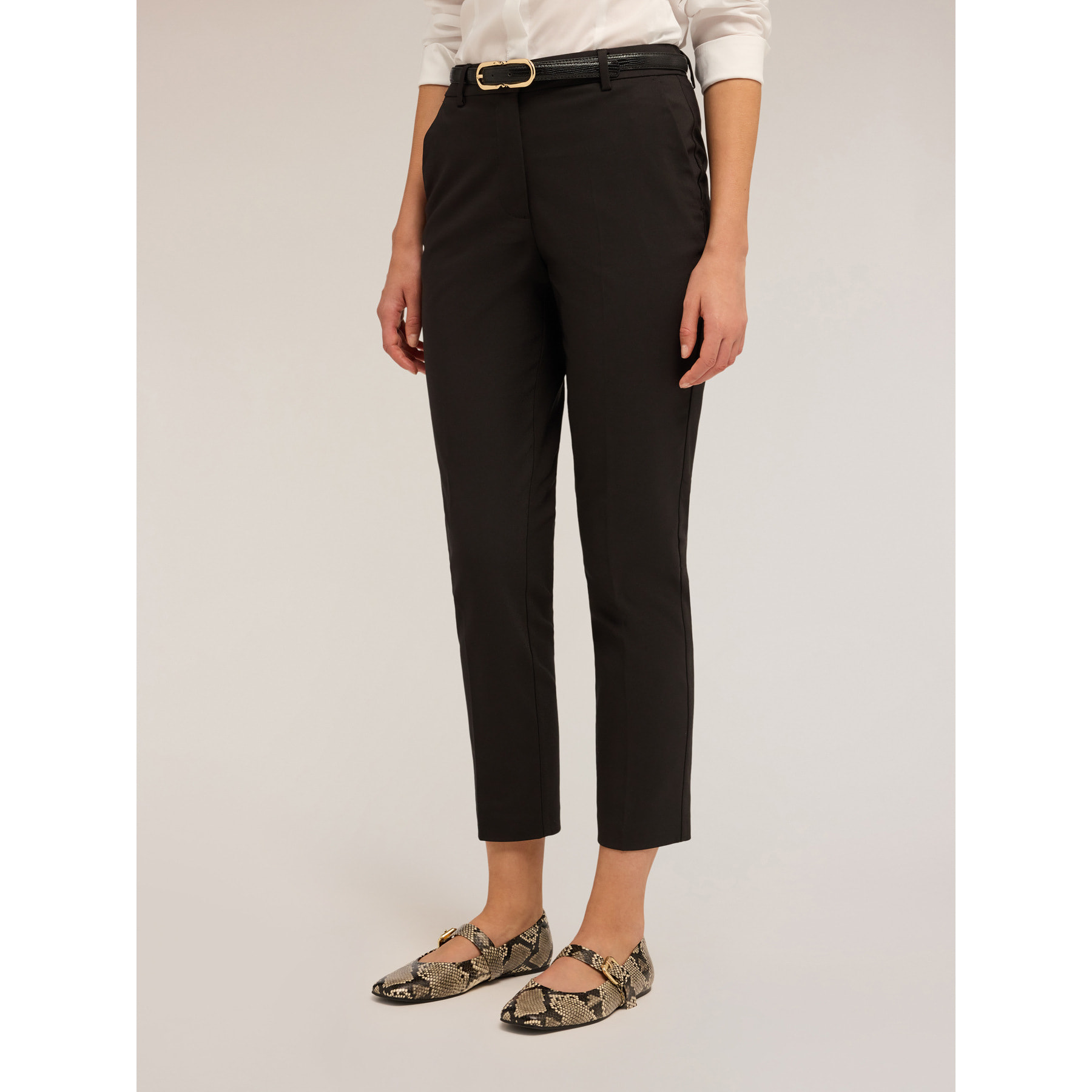 Motivi - Pantaloni regular - Nero