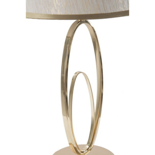 LAMPADA DA TAVOLO GLAM FLUSH CM Ø 24X47