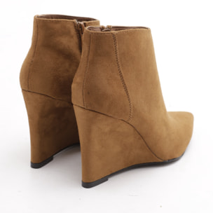 STIVALETTO ZEPPA TABACCO