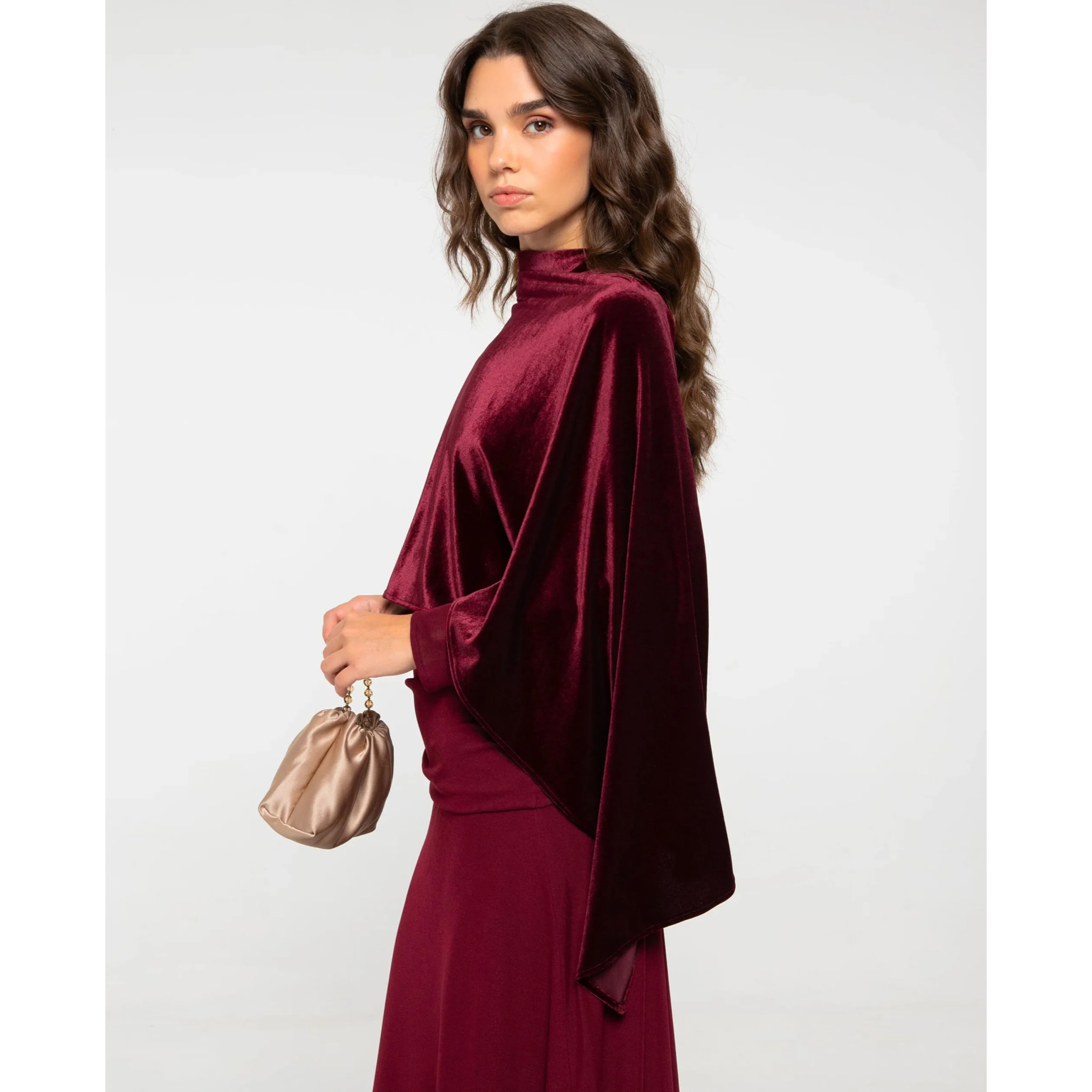 Echarpe de mujer elegante.