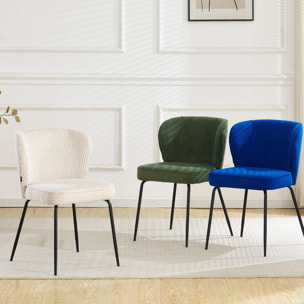 Lot de 2 chaises - TARA