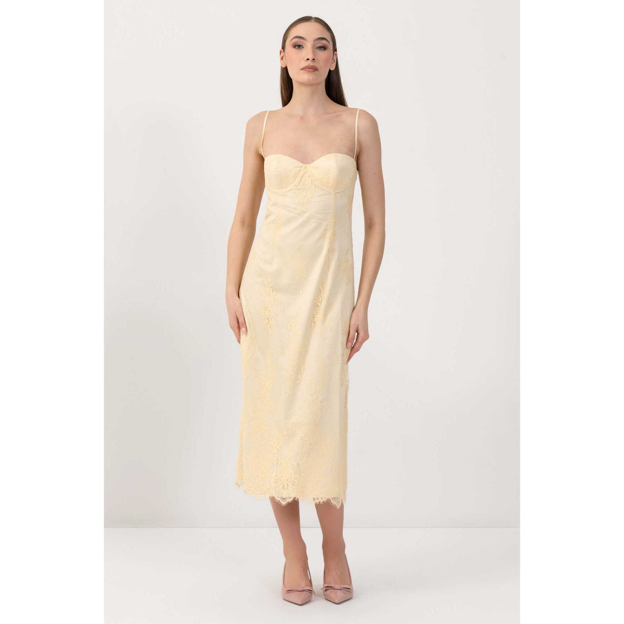 Kocca - Abito sottoveste in pizzo Donna