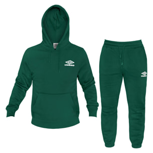 Tuta Uomo UMBRO Cotone Felpato Cappuccio Art.655