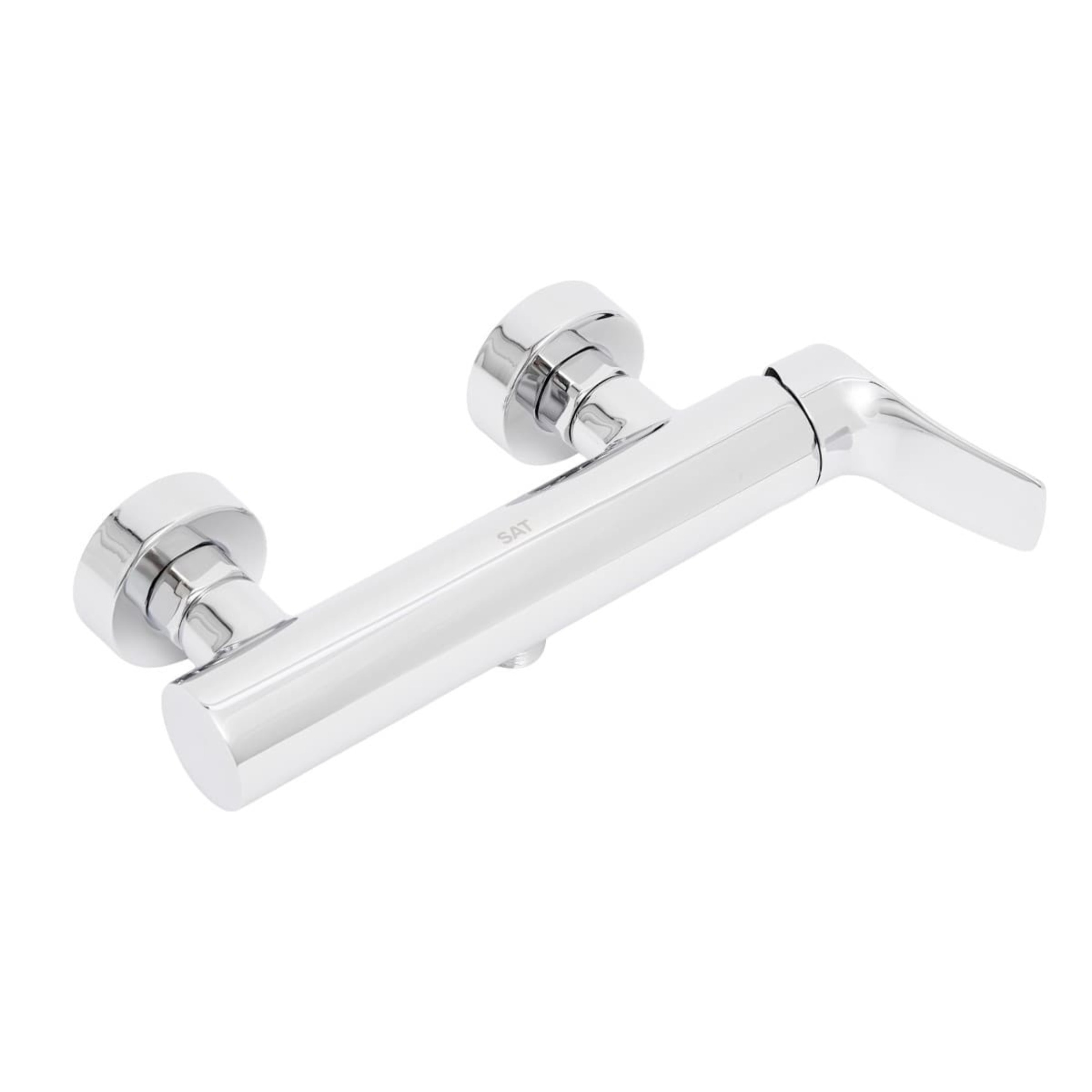 Infinitio mitigeur de douche monocommande mural, sans ensemble de douche, chrome SATBSINF268 avec une garantie de 5 ans
