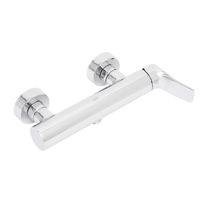 Infinitio mitigeur de douche monocommande mural, sans ensemble de douche, chrome SATBSINF268 avec une garantie de 5 ans