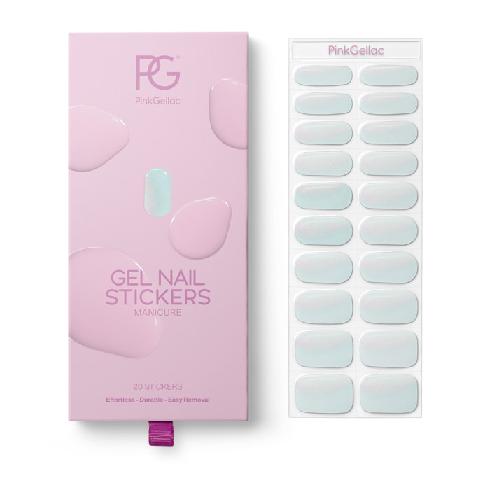 Stickers gel - 012 Minty Chrome