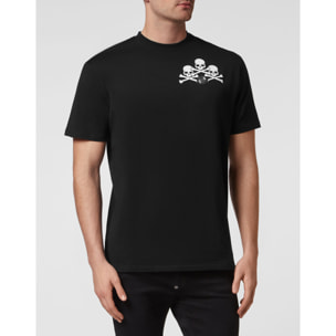 PHILIPP PLEIN Camiseta de cuello redondo y manga corta SKULL
