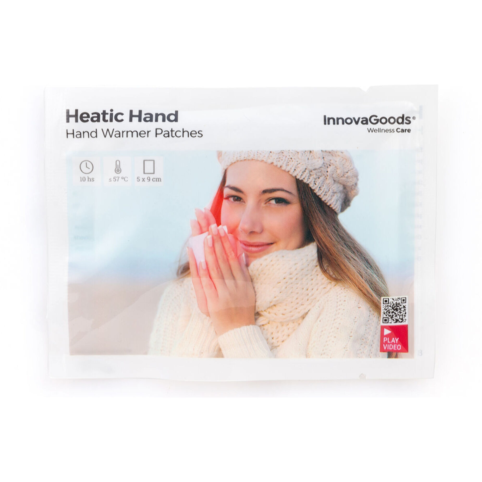 Parches Calentadores de Manos Heatic Hand InnovaGoods 10 Unidades