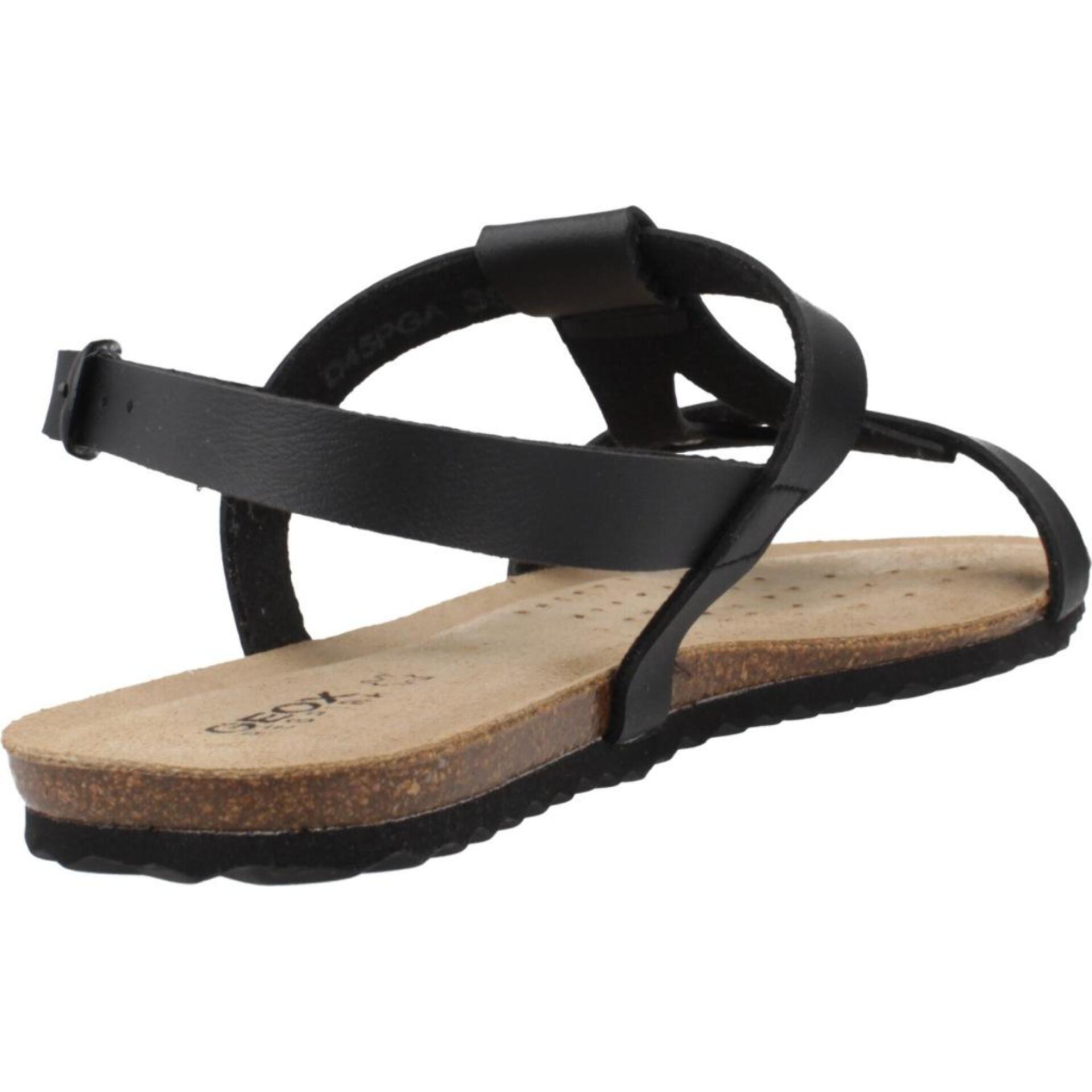 Sandalias Mujer de la marca GEOX  modelo D BRIONIA LOW NEGRO