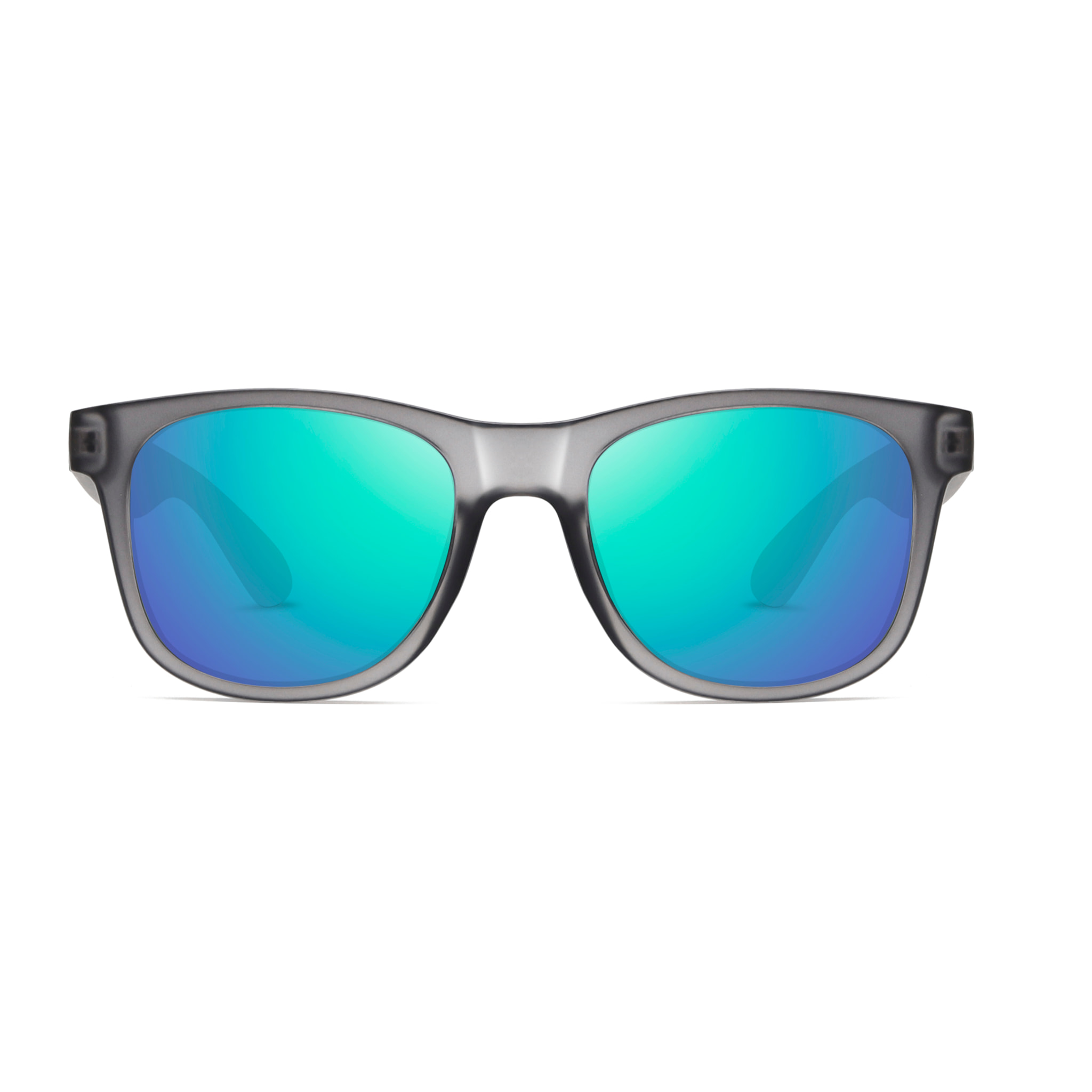 Gafas de sol PALO ALTO WINDSURF - Gris mate / Polarizada revo azules