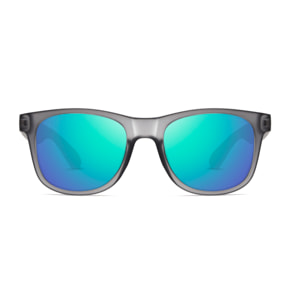 Gafas de sol PALO ALTO WINDSURF - Gris mate / Polarizada revo azules
