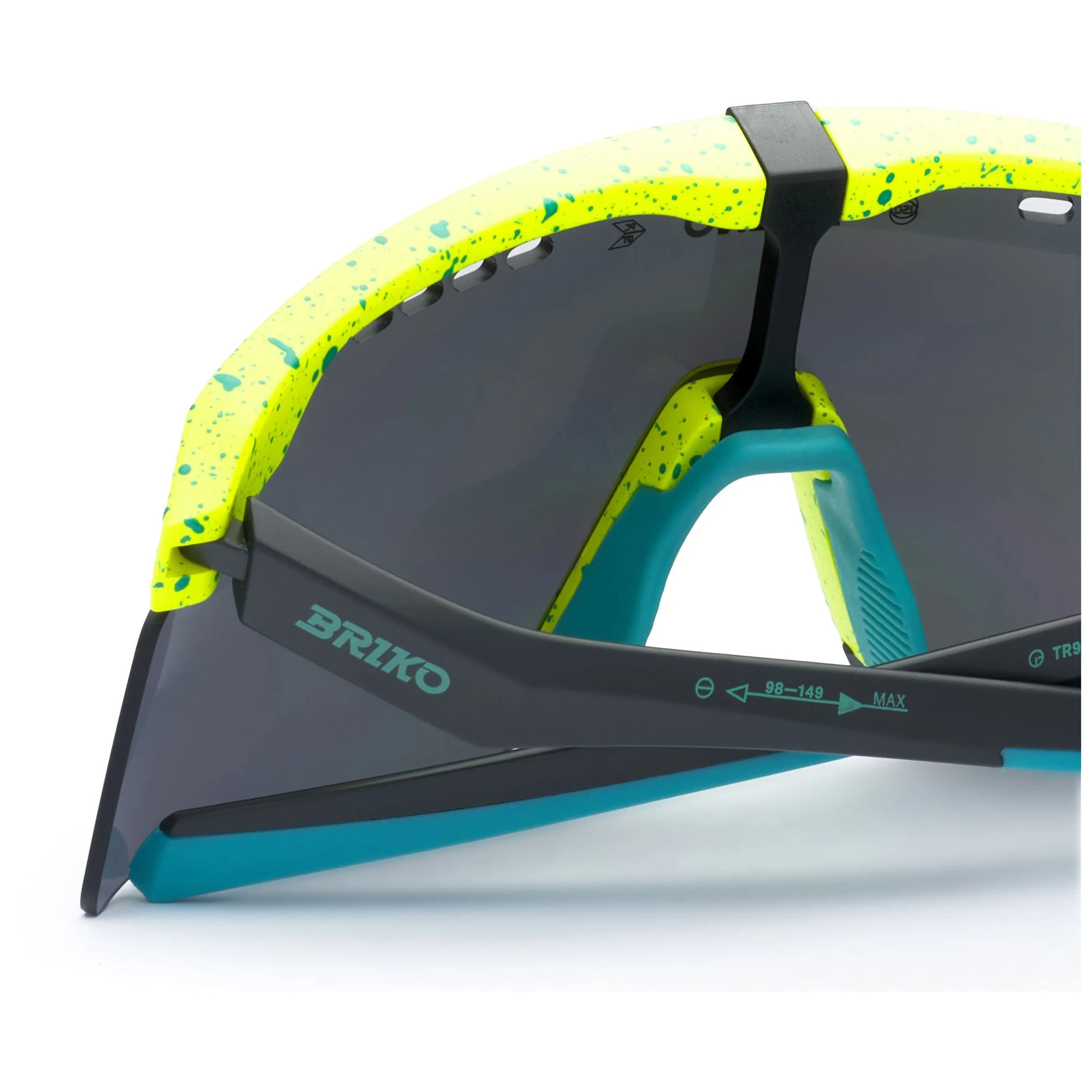 Briko - Occhiali, Uomo Donna, Verde - Shuttle