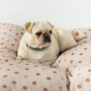 Lit épais et rembourré pour chiens et chats, 100 % coton anti-taches, pour animaux 0120-305