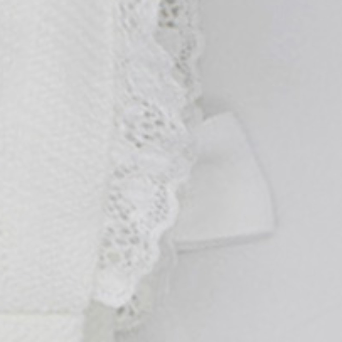 CAPOTA PIQUÉ CRUDO CON LAZO